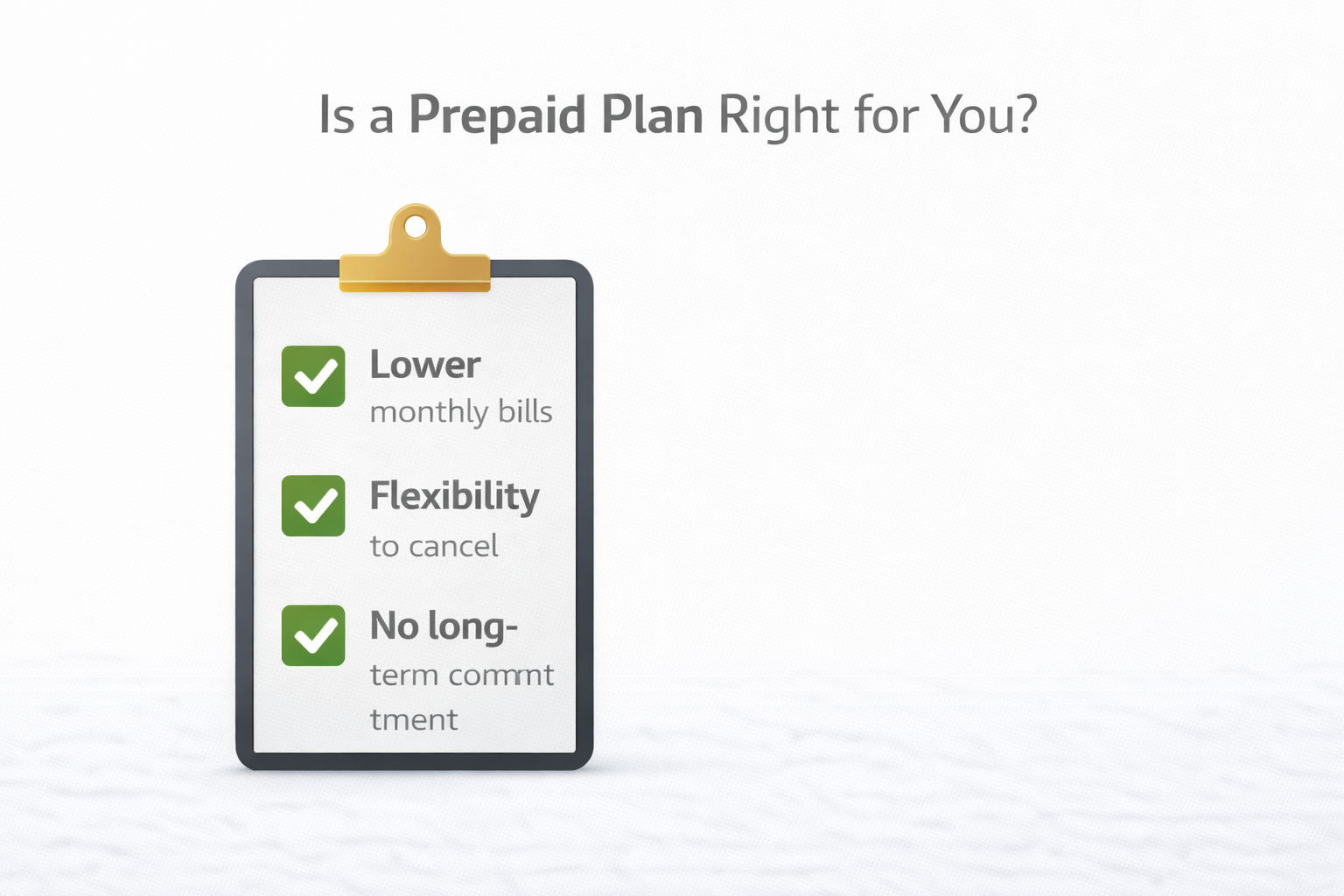 Call to action banner to check eligibility for free phone and service before choosing a plan