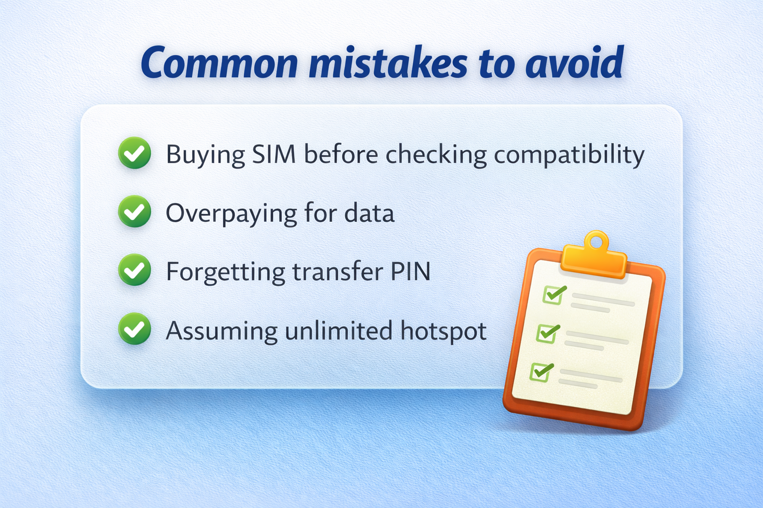 Common mistakes to avoid when choosing prepaid phone plans